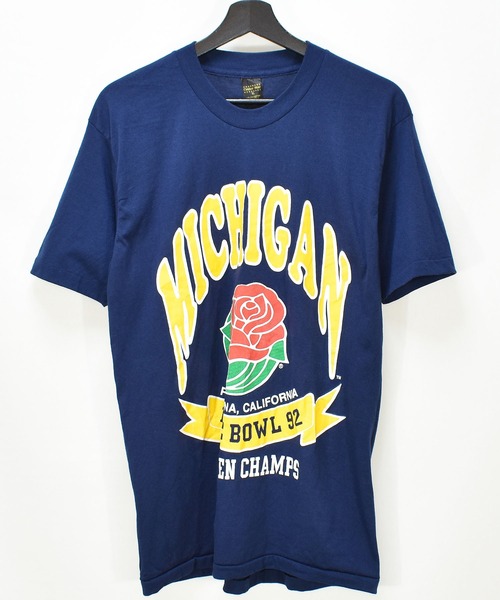 VINTAGE tシャツ 「ヴィンテージ古着」90's MICHIGAN ROSE BOWL
