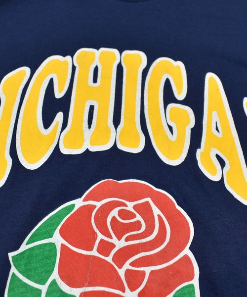 VINTAGE tシャツ 「ヴィンテージ古着」90's MICHIGAN ROSE BOWL