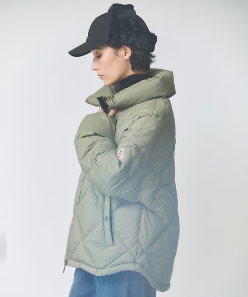 【専用出品】ピレネックス　アデル2 カーキ　34 Pyrenex（ピレネックス） レディースダウンブルゾン HWW043P / ADELE 2