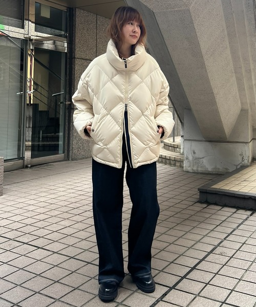 PYRENEX アイボリー ロングダウンジャケット JP 36 Pyrenex ピレネックス PYRENEX ダウンジャケット SPOUTNIC 2