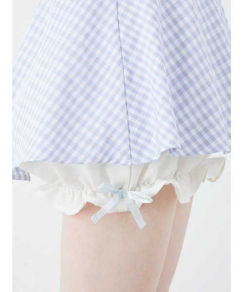 スカート ギンガムバルーンスカパン レディース : 79369942 : ZOZOTOWN  