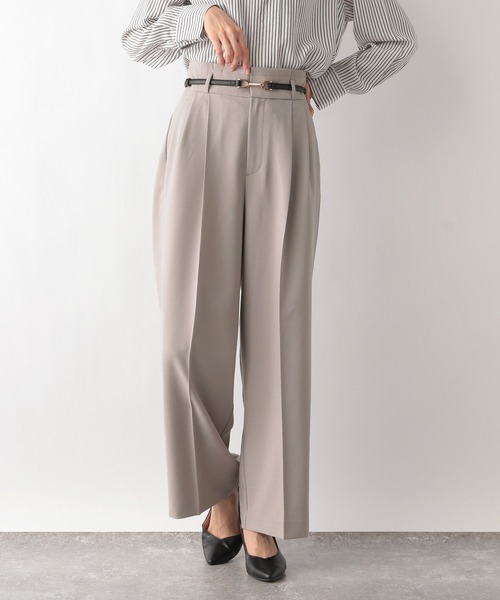 パンツ q0309015ea Demi-Luxe BEAMS（デミルクス ビームス）ドライ オックス パンツ