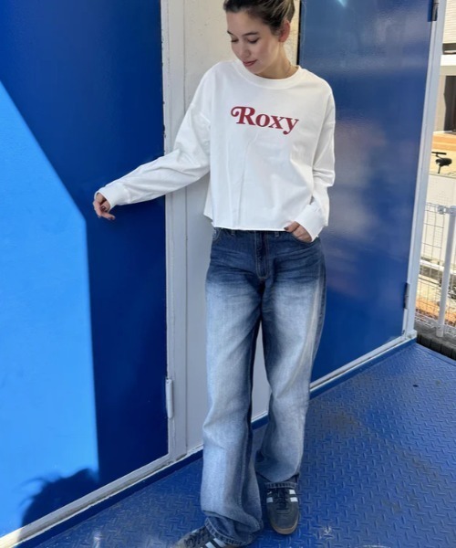 ROXY tシャツ ENDLESS SUNSHINE L/S/ロキシーワイドシルエット