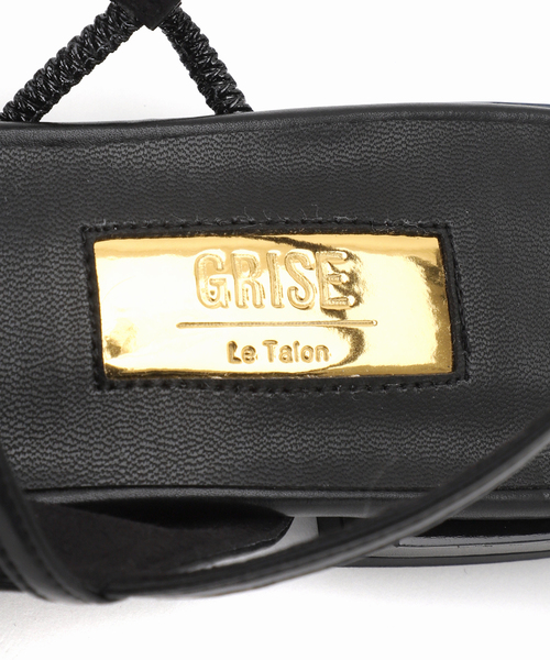 Le Talon GRISE シューズ 「追加2」GRISEポインテッドストラップ