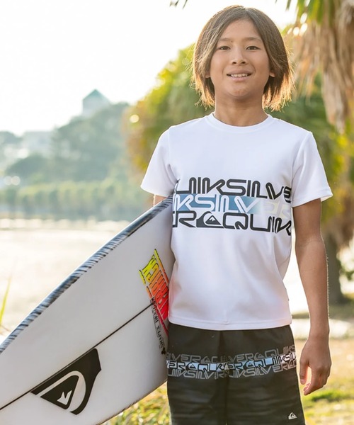 Quiksilver（クイックシルバー） ラッシュガード WORDBLOCK SS YOUTH