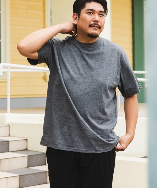 B＆T CLUB tシャツ 大きいサイズ Tシャツ 半袖 クルーネック 綿
