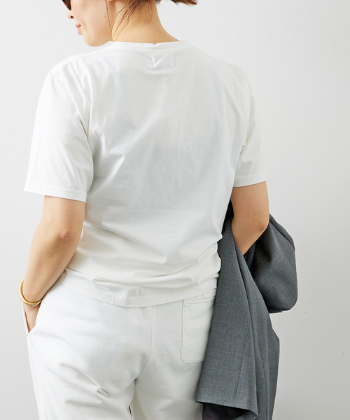 AUTRY 売れ筋商品|||オートリー Tシャツ トップス レディース T-shirts White AUTRY tシャツ Tシャツ 「AUTRY/オートリー」 レディース