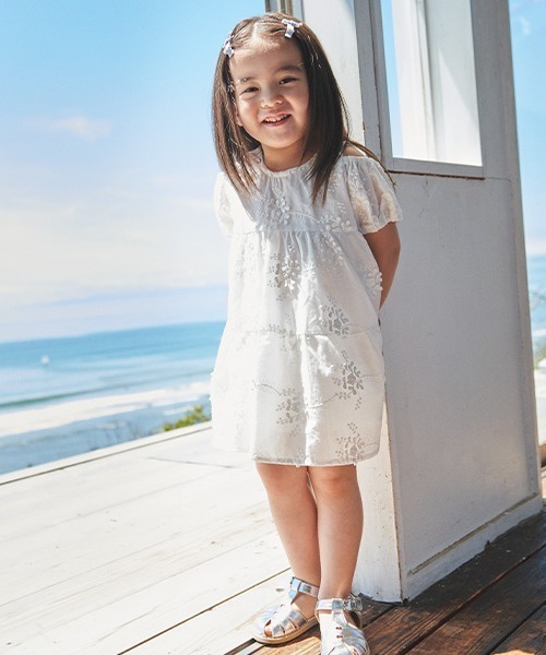 ワンピース お花レースワンピース キッズ : 83995942 : ZOZOTOWN Yahoo  