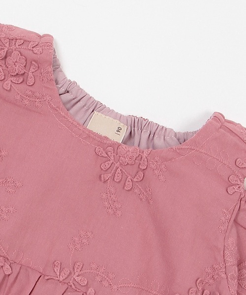petit main ワンピース お花レースワンピース キッズ 子供服 女の子
