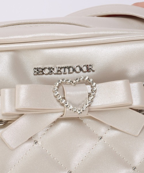 SecretDoor ショルダーバッグ バッグ キルティング スタッズ