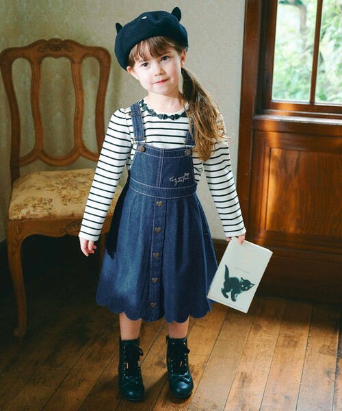 ANY（エニィ） 帽子 ベレー帽 ネコ耳つきベレー帽 キッズ 子供 女の子