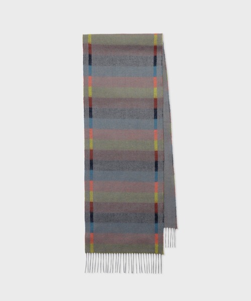 Paul Smith マフラー アーティストストライプエッジ / 240446
