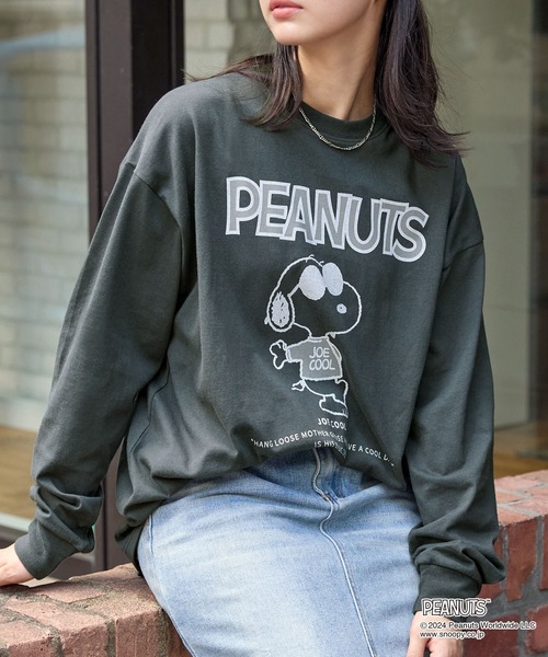 希少 メガネ スヌーピー PEANUTS Tシャツ シングルステッチ Y2K PEANUTS tシャツ 「PEANUTS/ピーナッツ」スヌーピー/SNOOPY