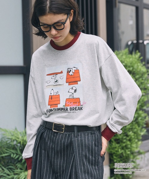 PEANUTS tシャツ 「PEANUTS / SNOOPY」別注 ピーナッツ スヌーピー