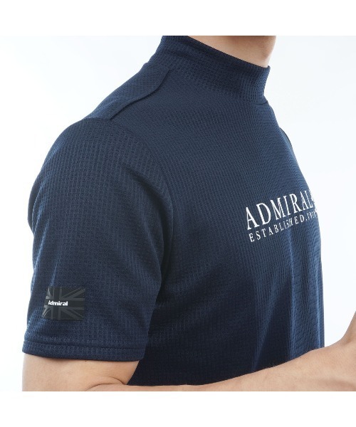 Admiral Golf tシャツ アクティブトラッド モックシャツ メンズ