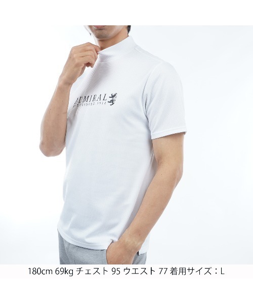 Admiral Golf（アドミラルゴルフ） tシャツ アクティブトラッド モック
