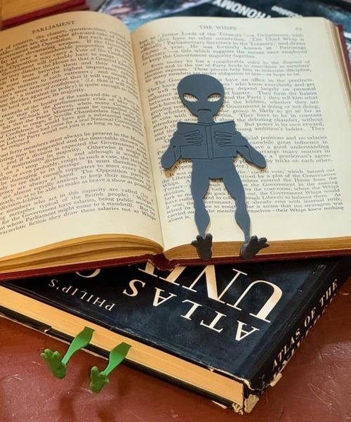 DULTON 文房具 BOOKMARK ALIEN/ ブックマーク エイリアン