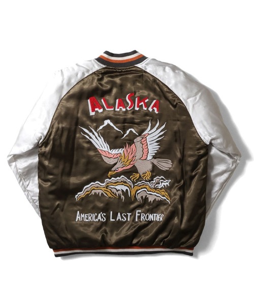 HOUSTON スカジャン リバーシブルスカジャン(ALASKA) メンズ