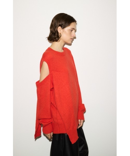 THROW by SLY ニット セーター ARM DESIGN MG TOPS アーム