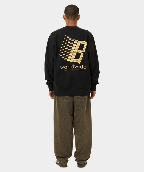 HUF トレーナー スウェット X BRONZE56K CREWNECK / ハフ クルー 