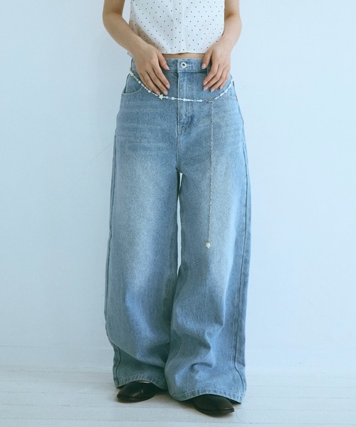 FEKETE ジーンズ デニム デニムパンツ LOOSE WIDE DENIM