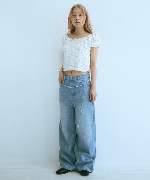 FEKETE ジーンズ デニム デニムパンツ LOOSE WIDE DENIM