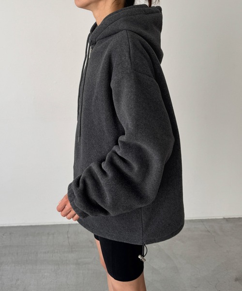 CANAL JEAN（キャナルジーン） パーカー El mar フリースハーフジップ