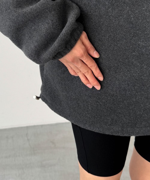 CANAL JEAN（キャナルジーン） パーカー El mar フリースハーフジップ