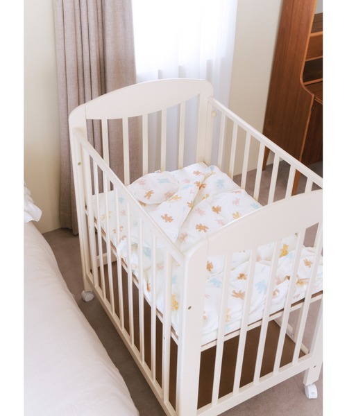 gelato pique sleep BABY ぬいぐるみ柄 掛け布団カバー gelato pique Sleep ベッド 寝具 「Sleep」「BABY」ぬいぐるみ柄
