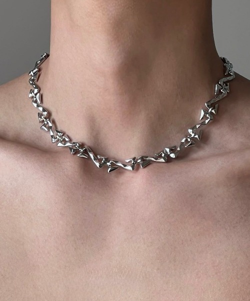 FreeZone ネックレス クロスチェーンネックレス メンズ レディース