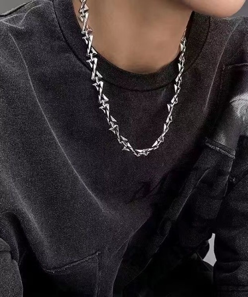 FreeZone ネックレス クロスチェーンネックレス メンズ レディース