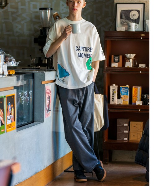 ジーンズ 9oz COOLMAXライトデニム5ポケットワイドパンツ「niko and ...JEANS 2025SS」 メンズ レディース | niko and… | 04