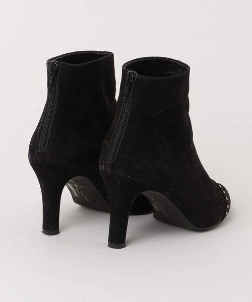 「Mode et Jacomo」 ビジューショートブーツ 24cm ブラック レディース_画像2