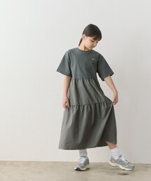 green label relaxing ワンピース ティアード 切り替え / キッズ