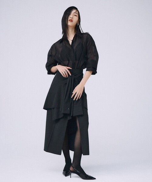 ジョゼムーン　シースルーブラウス JOSE MOON ブラウス シャツ 「JOSEMOON/ジョゼムーン」SHEER