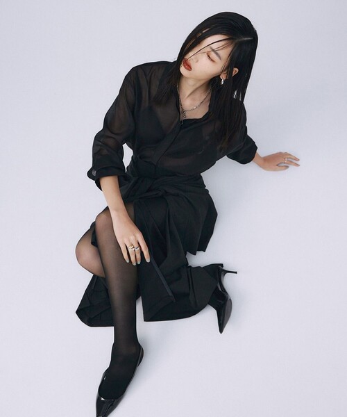 ジョゼムーン　シースルーブラウス JOSE MOON ブラウス シャツ 「JOSEMOON/ジョゼムーン」SHEER