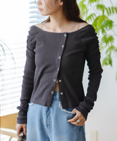 Kastane tシャツ 「無地＆ボーダー/前後2WAY/新色追加