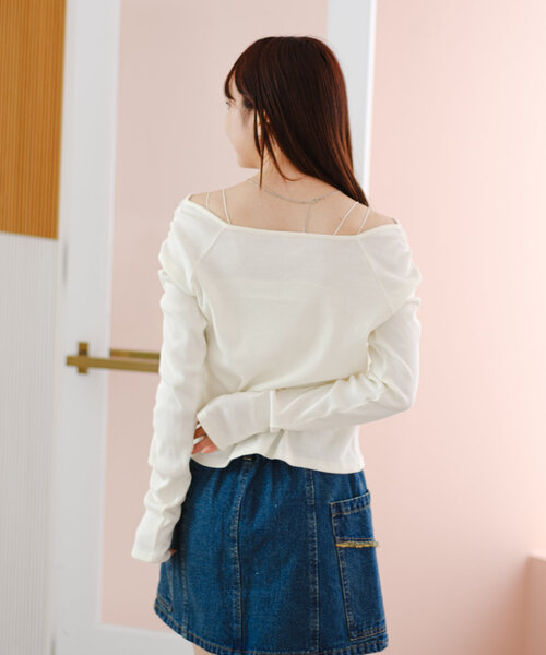 Kastane tシャツ 「無地＆ボーダー/前後2WAY/新色追加