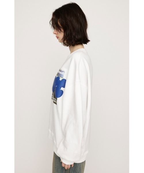 トレーナー スウェット PUFFER LOGO PHOTO SW TOPS パッファー ロゴ フォト スウェット トップス レディース トレーナー スウェット PUFFER LOGO PHOTO SW TOPS パッファー