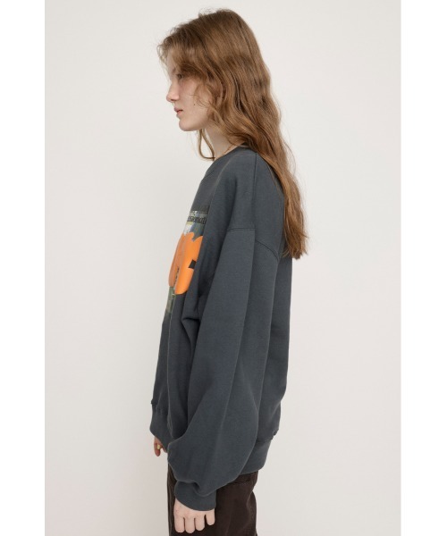 SLY トレーナー スウェット PUFFER LOGO PHOTO SW TOPS