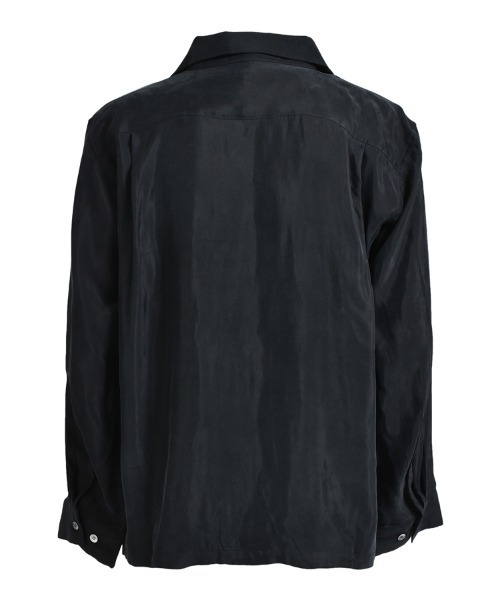 BREATH シャツ 「BREATH / ブレス」SCRIPT LOGO SATIN SHIRT