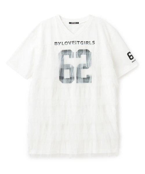 by LOVEiT ワンピース リメイク風ナンバーワンピース キッズ 子供服 
