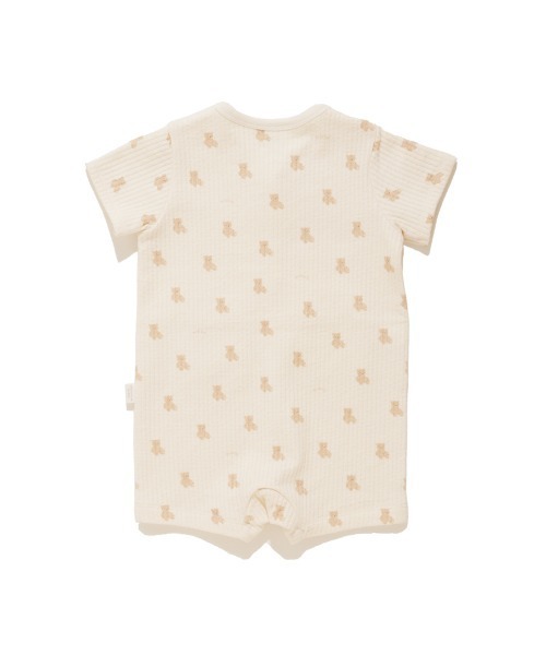 ベビー服 ロンパース 「BABY」ぬいぐるみ柄ロンパースの画像