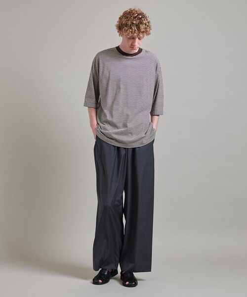 LOEFF（ロエフ） tシャツ 「LOEFF」スビンコットン ショートスリーブ T