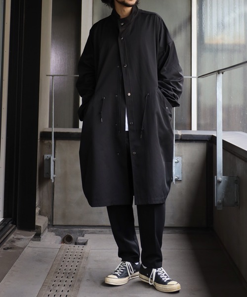 「CREARE -LINO-」 コート L シルバーグレー メンズ_画像7