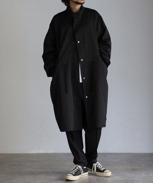 「CREARE -LINO-」 コート L シルバーグレー メンズ_画像9