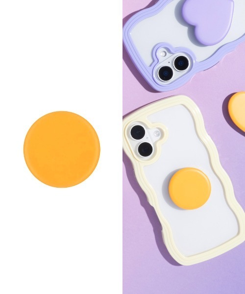 Hamee（ハミィ） Griptok グリップトック スマホグリップ (マカロン