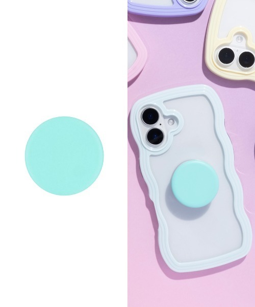 Hamee（ハミィ） Griptok グリップトック スマホグリップ (マカロン