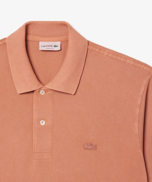 LACOSTE（ラコステ） ポロシャツ L.12.12ウォッシュエフェクト メンズ