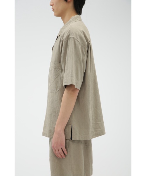 トップス 23AW MHL. FADED COTTON SHIRTING M 23AW MHL. FADED COTTON SHIRTING M